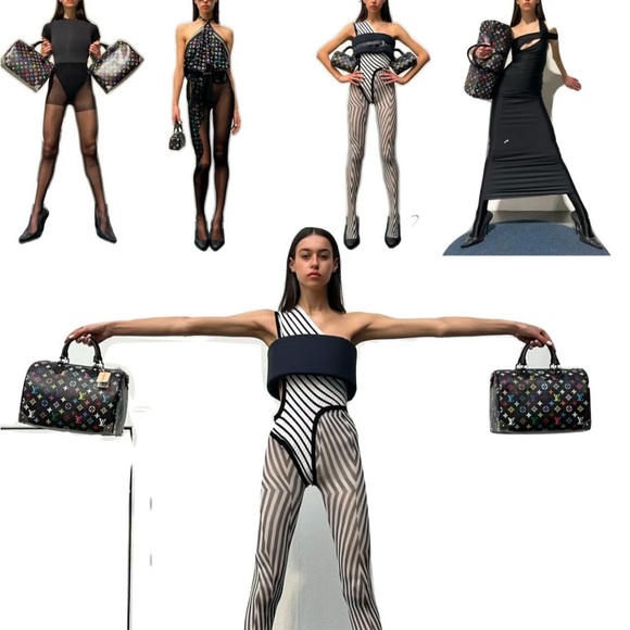 BRAND NEW RARE MURAKAMI SPEEDY NOIR LOUIS VUITTON 2025 collection LV X TM - Picture 15 of 16